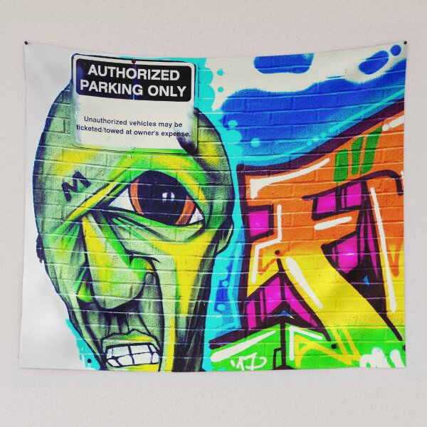 Item preview, No Authorized Parking Mental Graphic designed and sold by Tammie345.