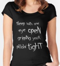 Metallica - Enter Sandman Women's Fitted Scoop T-Shirt