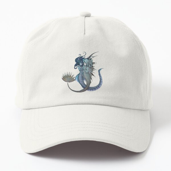Mermaid Friends, Detailed Fantasy Art in Anime style Dad Hat