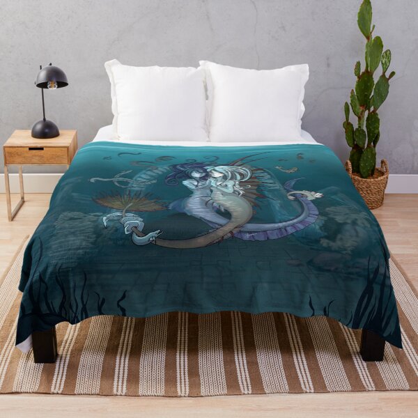Item preview, Mermaid Friends, Detailed Fantasy Art in Anime style designed and sold by Tazmaa.