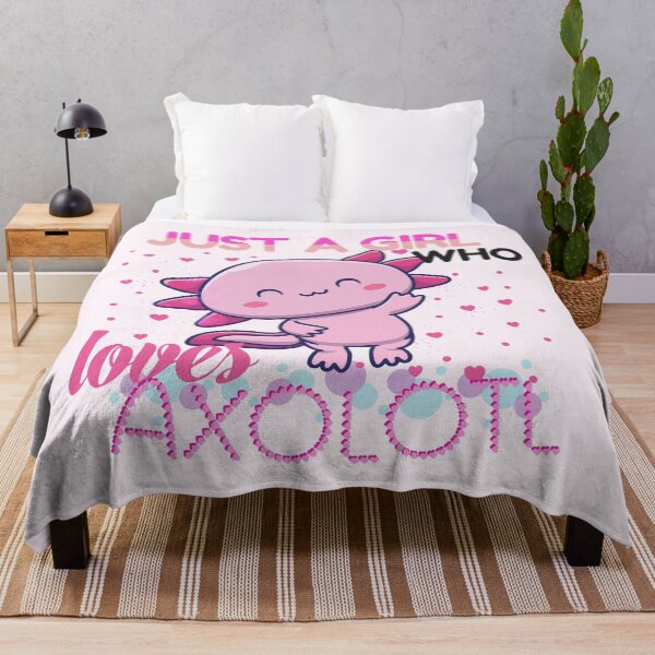 Item preview, Just a Girl Who Loves axolotl! - Funny axolotl Lovers Girl! - Just A Girl Who Loves Axolotls designed and sold by SoffyLee586.