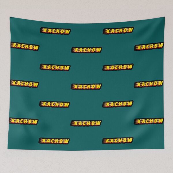 Item preview, kachow sticker Sticker designed and sold by DobbinsStore.