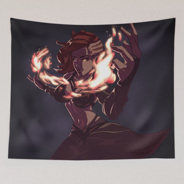 Item preview, Witch of Flames Magic Flow designed and sold by Lycoonarts.