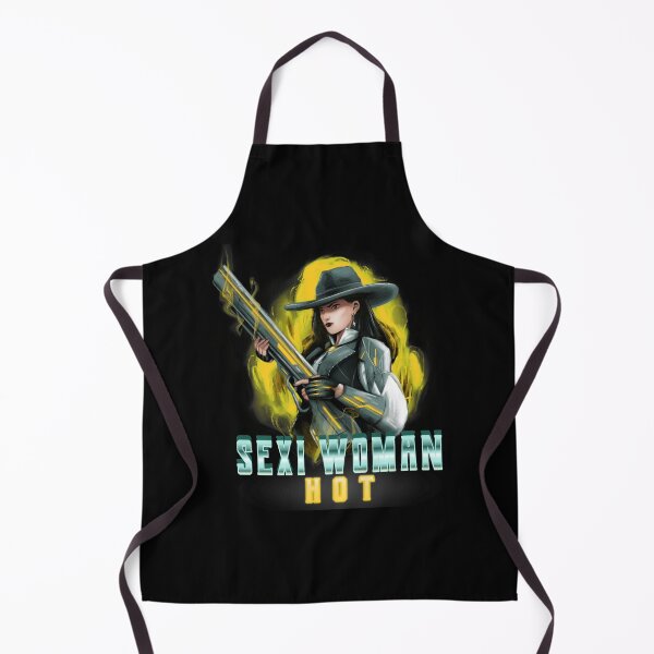 Item preview, Sexi woman hot -- western girl shotgun flames designed and sold by glitchman2.