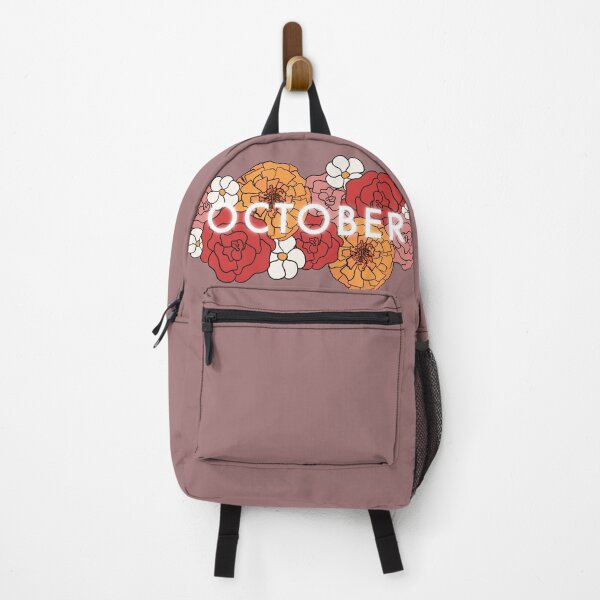 Item preview, October floral fall season - nude pink brownish  designed and sold by Fatamimosh.