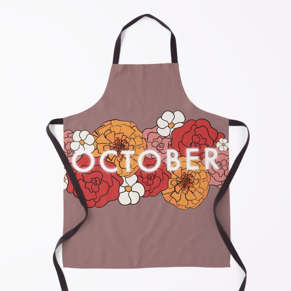 Item preview, October floral fall season - nude pink brownish designed and sold by Fatamimosh.