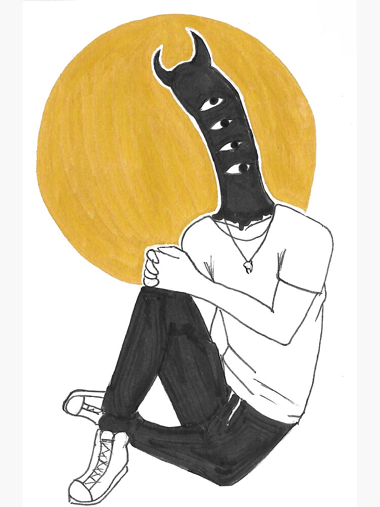 "Oyasumi Punpun" Sticker by comanderflapjak | Redbubble