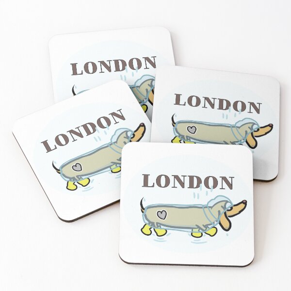 Item preview, Wieners Love London - Funny Love Rain designed and sold by ViewerEqualsPhoton.