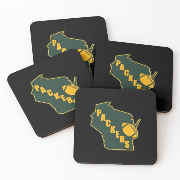 Item preview, Retro Style Green Bay Packers State Outline Design  designed and sold by TravianDu.