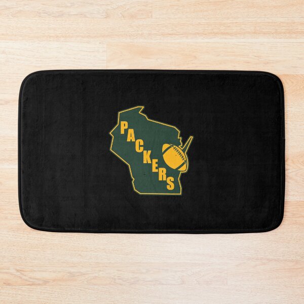 Item preview, Retro Style Green Bay Packers State Outline Design  designed and sold by TravianDu.