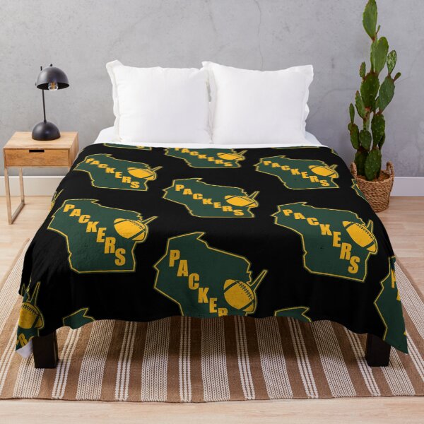 Item preview, Retro Style Green Bay Packers State Outline Design designed and sold by TravianDu.