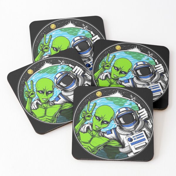 Item preview, Alien & Human Friendship designed and sold by Patricia Layman.