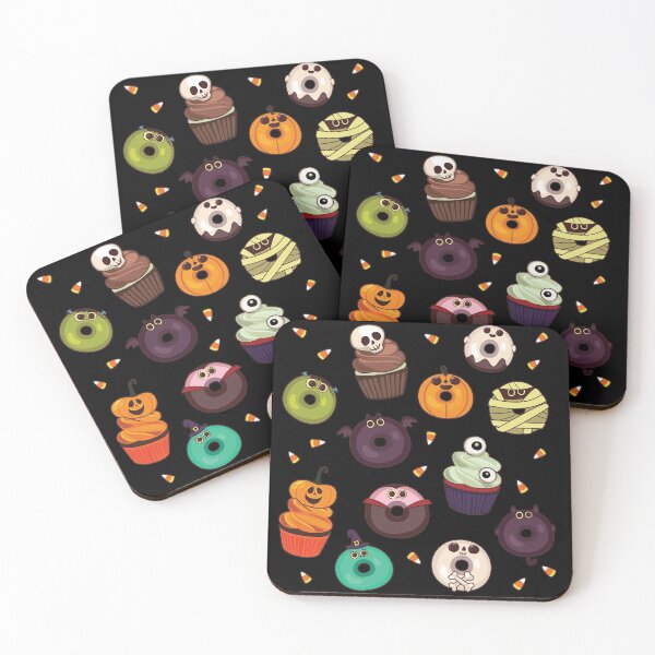 Item preview, Assorted Halloween Spooky Donuts Set designed and sold by Alicia Chee.