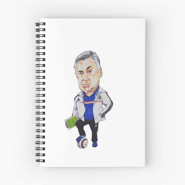 Item preview, Art Carlo Ancelotti Cartoon designed and sold by c0l0rart.