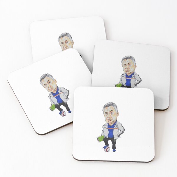 Item preview, Art Carlo Ancelotti Cartoon designed and sold by c0l0rart.