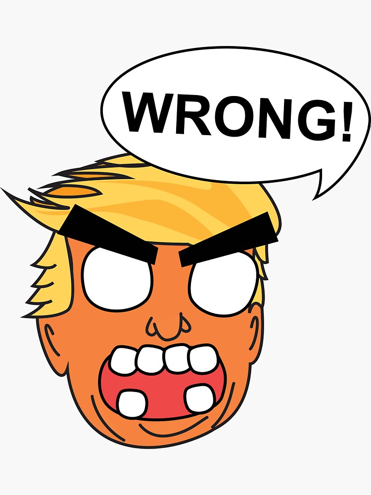 angry zombie trump is wrong again by shortstack
