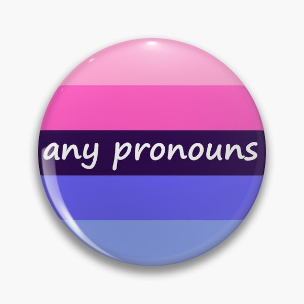 Item preview, omnisexual all pronouns designed and sold by wallomintart.