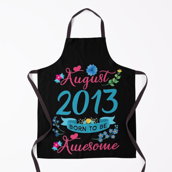 Item preview, 8th Birthday Floral  For Girls Born In August 2013 Premium  designed and sold by CuthbertShop.