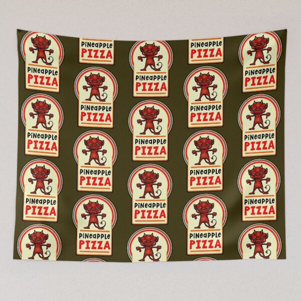 Item preview, pineapple pizza designed and sold by sandpiperstudio.