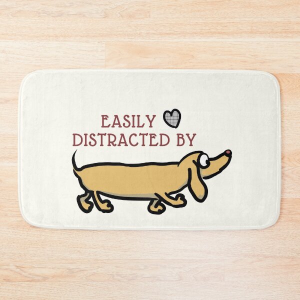 Item preview, Easily Distracted By Wieners - Funny Dachshund Dogs designed and sold by ViewerEqualsPhoton.