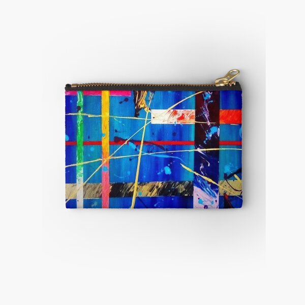 Aperçu de l'œuvre Lignes Abstrait Bleu créée et vendue par BhARTi Taylor.