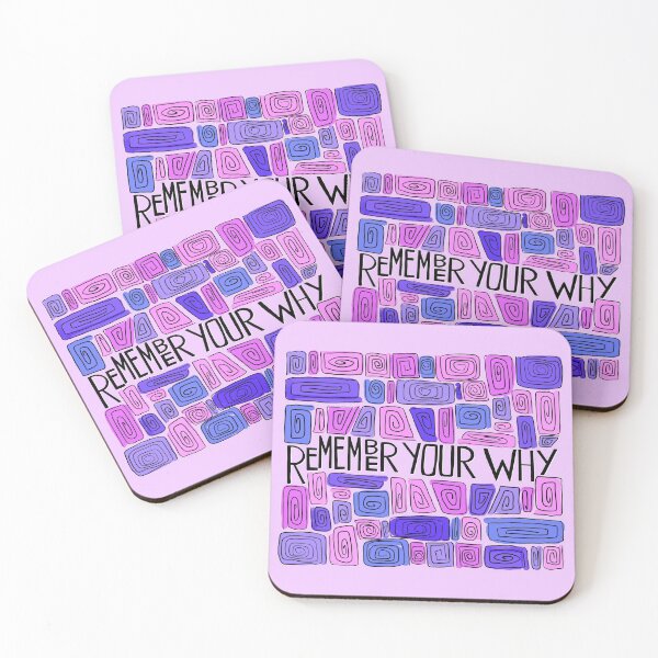 Item preview, remember your why pink purple designed and sold by mariahmoniquedesign.
