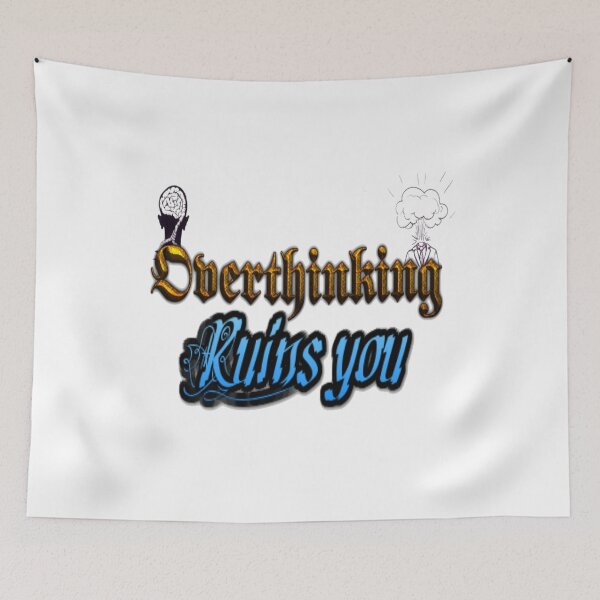 Item preview, Overthinking ruins you   cute alien funny netflix space cartoon designed and sold by atomsama.