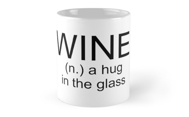Wine a hug in a Glass by mariadelova