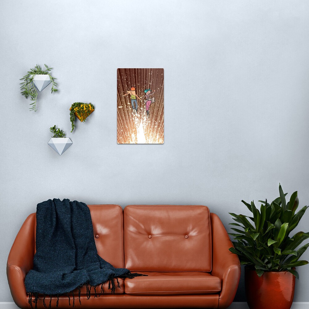 Ramona and Scott to the end Metal Print