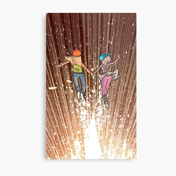Ramona and Scott to the end Metal Print