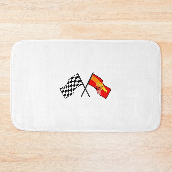 Item preview, Lightning McQueen racing flags designed and sold by DobbinsStore.
