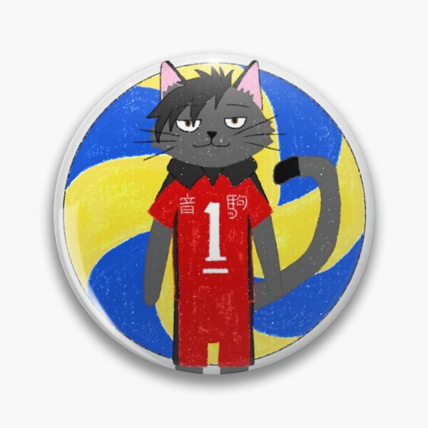 Item preview, Kuroo cat in Nekoma uniform designed and sold by saramr1993.