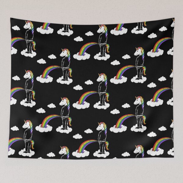 Item preview, Rainbow Unicorn  designed and sold by TravianDu.