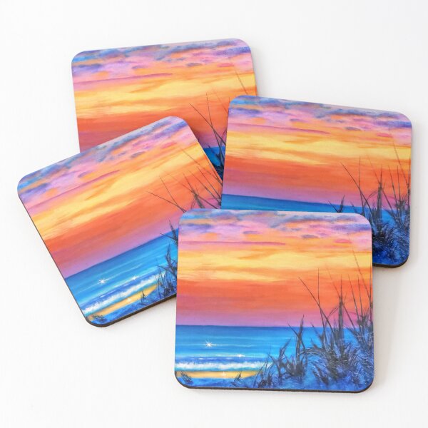 Item preview, Summer Sky - Beach and Water Sunrise or Sunset designed and sold by terrysobonart.