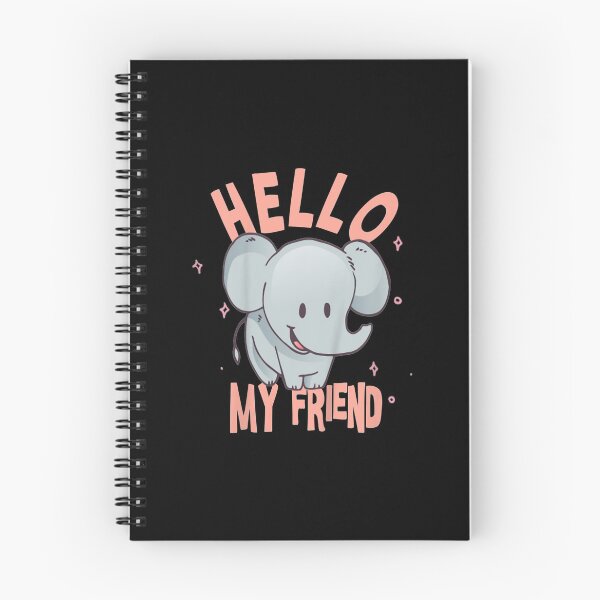 Item preview, Kids Kids Kindergarten Graduate Hello my Friend cute elephant  designed and sold by JethroShop.