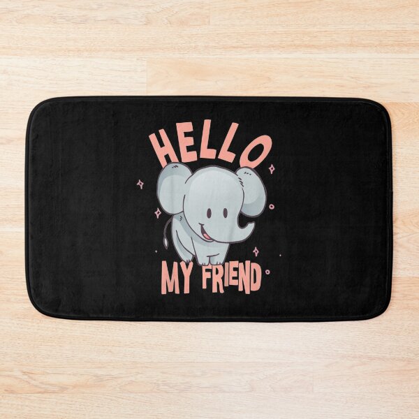 Item preview, Kids Kids Kindergarten Graduate Hello my Friend cute elephant  designed and sold by JethroShop.