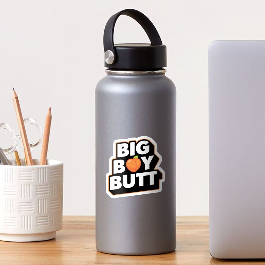 Big Boy Butt Sticker