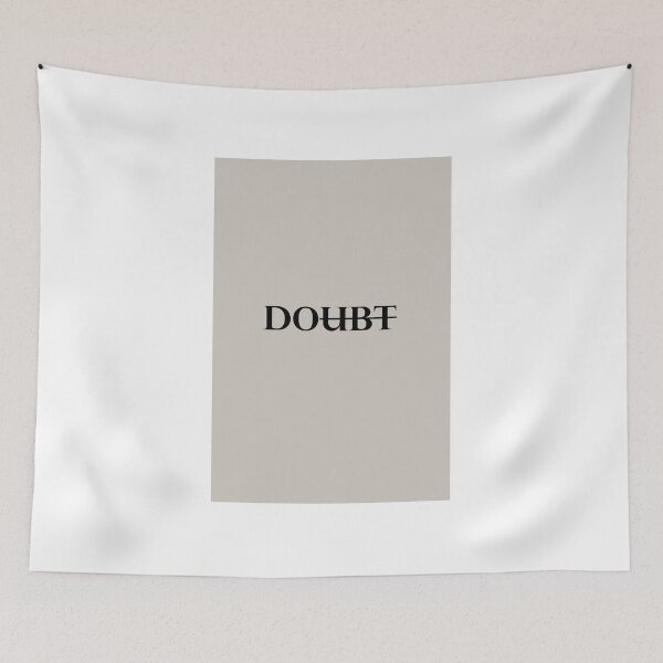 Item preview, "Against Doubts, Just Do!" Meaningful Word Motivational Simple Inscription Against Doubts designed and sold by AidenChen.