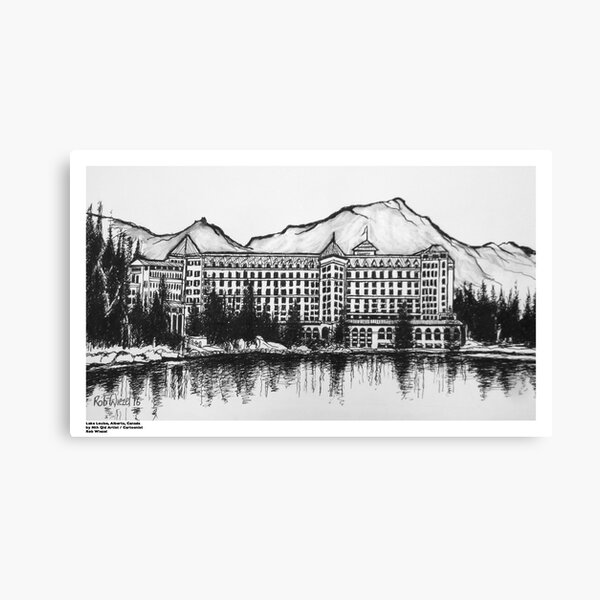 Lake Louise, Alberta, Canada Canvas Print