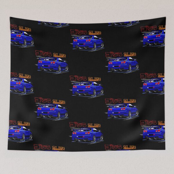 Item preview, Nissan Skyline GTR 34 Blue Back  designed and sold by rkotherr.