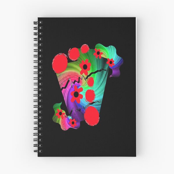 Item preview, Summer Vibes, NR 4, Bold Vibrant Abstraction, graphic psychedelic abstract art, trippy graphic psych designed and sold by TravianDu.