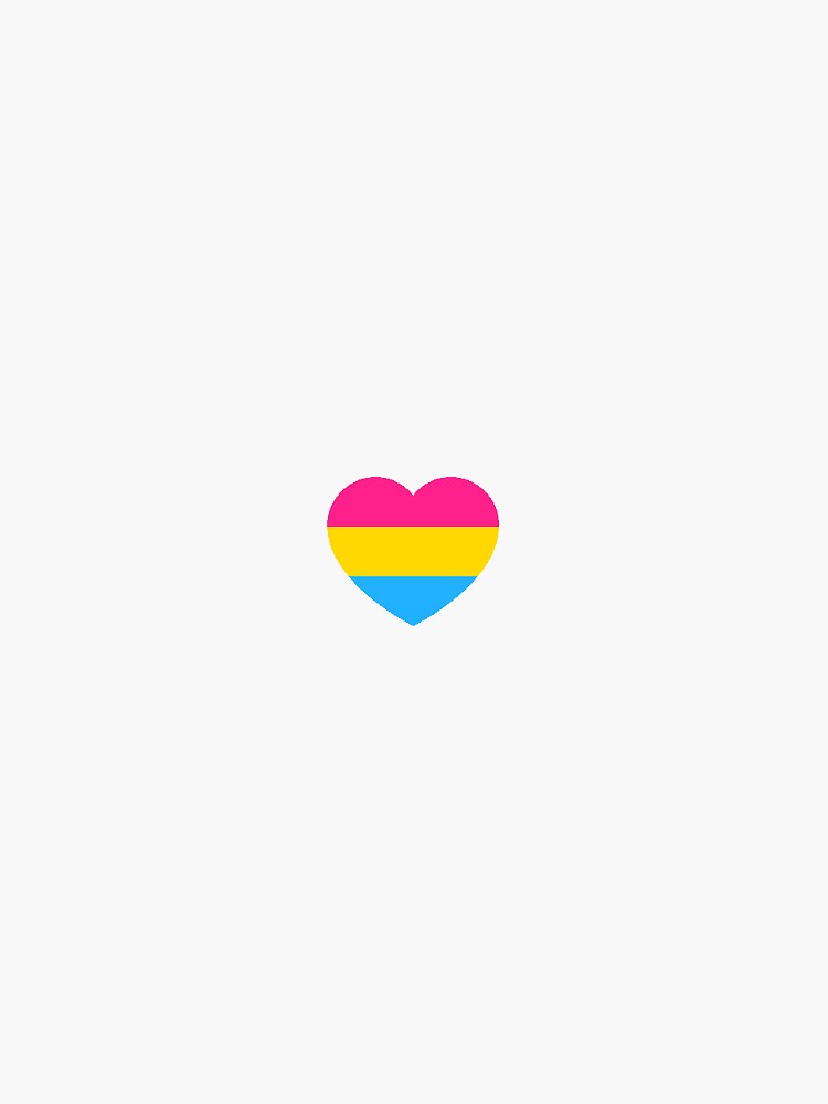 Pansexual Pride Sticker For Sale By Felicitie Redbubble