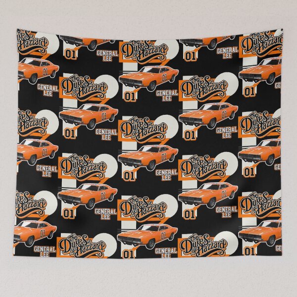 Item preview, Retro Style General Lee Hazzard Racing Design  designed and sold by TravianDu.