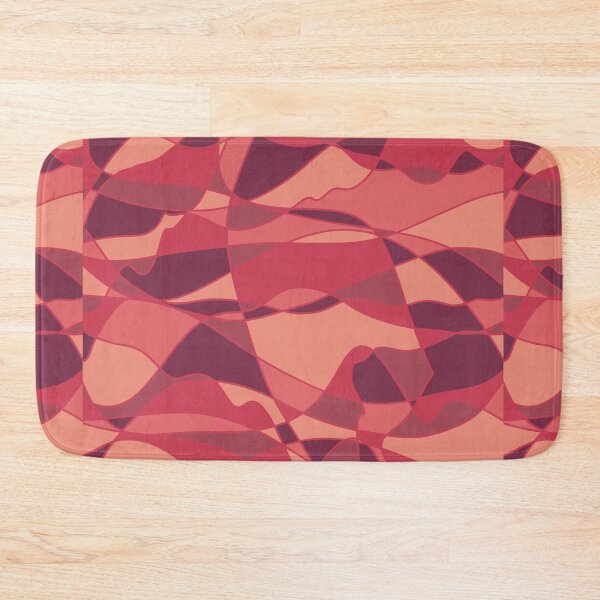 Item preview, Sunset Warm Toned Abstract Art Geometric Line Painting Shapes designed and sold by hopecope.