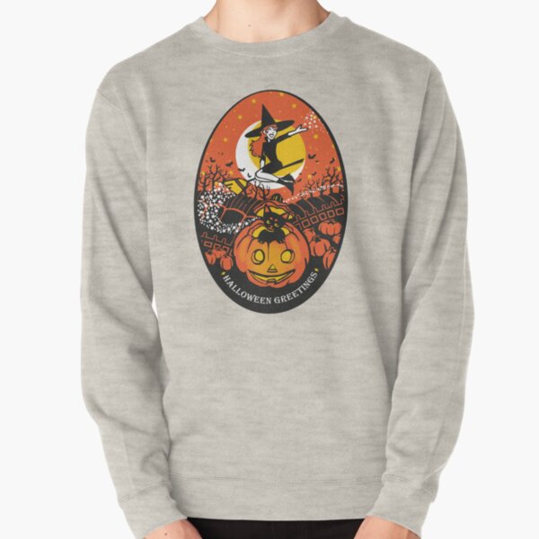 Halloween Greetings Pullover Sweatshirt