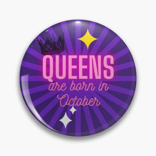 Item preview, Queens Are Born in October designed and sold by surprise-to-me.