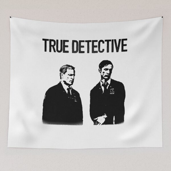 Item preview, True Detective Cohle and Hart Like A Tense Everyday Character Find Clues In The Serial Murder Cases designed and sold by TrueDetectiveBr.