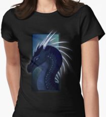 Wings of Fire - Whiteout Headshot Women's Fitted T-Shirt