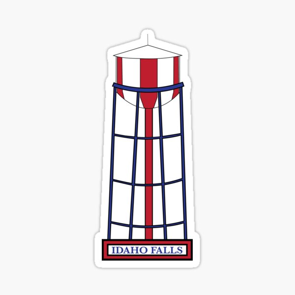 Item preview, Idaho Falls Water Tower designed and sold by SidewinderSupp.
