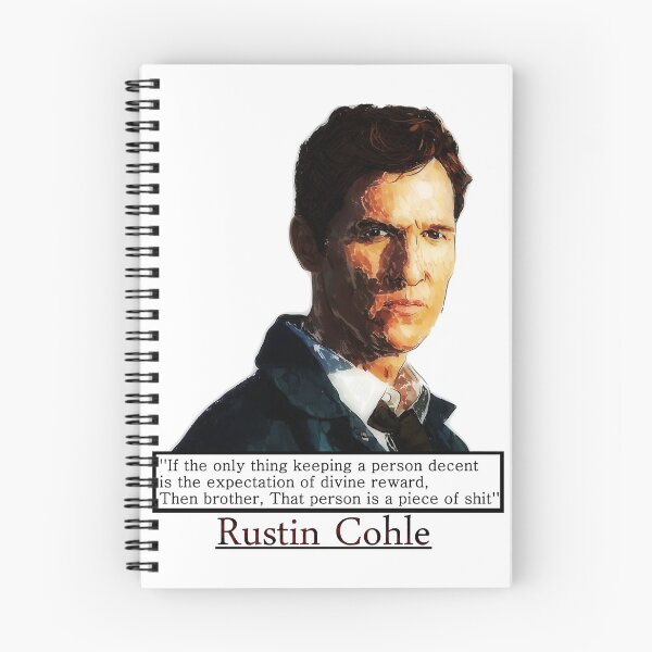 Item preview, True Detective Rust Cohle Like A Tense Everyday Character Find Clues In The Serial Murder Cases designed and sold by TrueDetectiveBr.